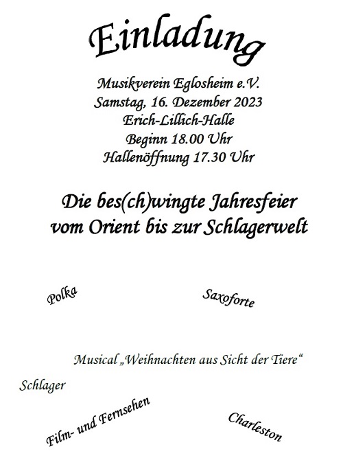 Weihnachtsfeier 2023