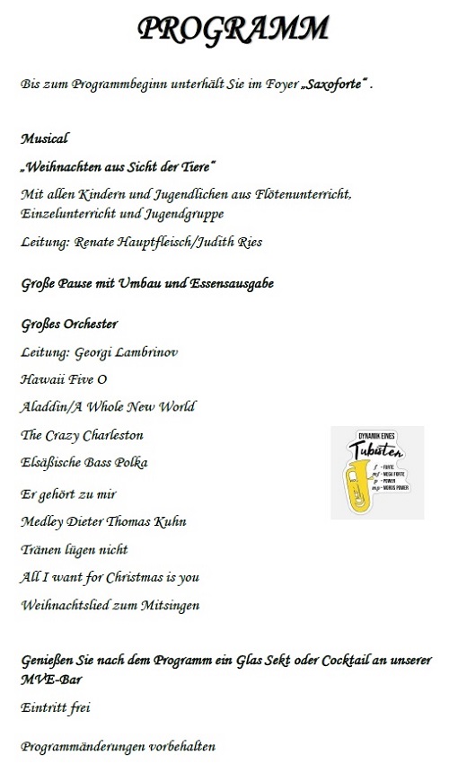 Weihnachtsfeier 2023